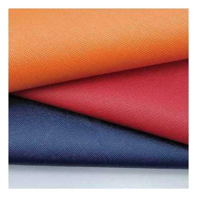 PVC Kreuzkörner künstliches synthetisches Leder für Brieftasche Verpackungskasse Schuhe Notebook Ledergewebe