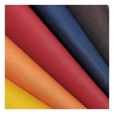 PVC Kreuzkörner künstliches synthetisches Leder für Brieftasche Verpackungskasse Schuhe Notebook Ledergewebe