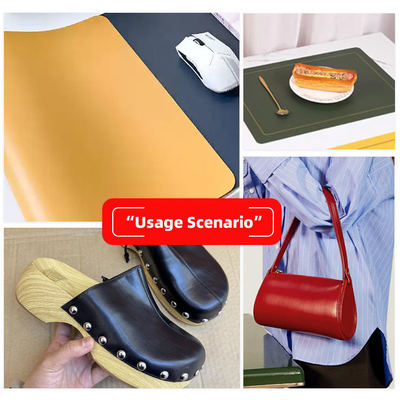 1.8mm dickes PVC synthetisches Fälschleder geprägt Nadelpunkt Textur Dehnung Wasserdicht für Tasche Tischmatte Dekorationsgürtel Sofa