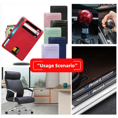 Hellfarbene Kunstfaser-Kohlefaser-Maserung Synthetisches Leder PVC Kunstleder Schuhe Polster Auto Innenraum Dekorationsstoff