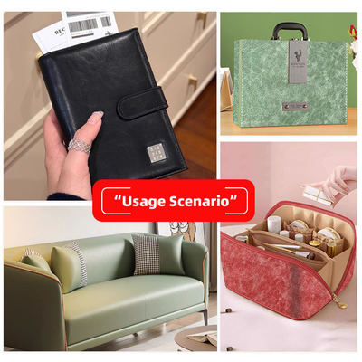 PVC-bedrucktes Kunstleder mit Ölfleckmuster, wasserdicht für Notizbücher / Tischsets / Handyhüllen / Verpackungskartons / Basteltaschen