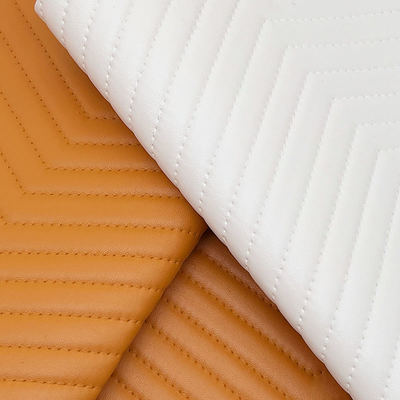 1,8 mm dickes PVC-Stickerei-geprägtes Streifenmuster Kunstleder wasserdichte Tasche Tischmatte Schuhe Geldbörse Dekor Gürtel Sofa