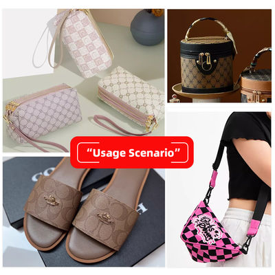 Bedrucktes PVC-Kunstleder, 0,8 mm dick, für Taschen & Geldbörsen