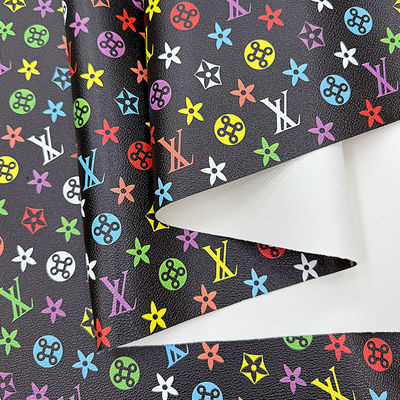 Wasserdichtes bedrucktes PVC-Kunstleder für Taschen und Bastelarbeiten