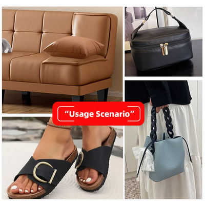 Semi-PU-Lederimitat-Tech-Stoff für Taschen, Sofas, Autositze