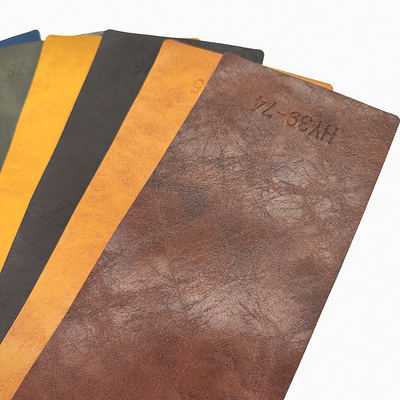 PVC Crazy Horse Öl Wachs Falsches Leder für Möbel 54 Zoll breit