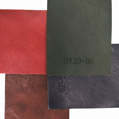 PVC Crazy Horse Öl Wachs Falsches Leder für Möbel 54 Zoll breit