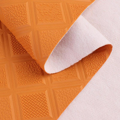 PVC Anti-Rutsch-Rautenmuster Geprägtes Kunstleder für Auto Fußmatten, Autositze, Sofa, Dekoration, Tasche, Kunstleder