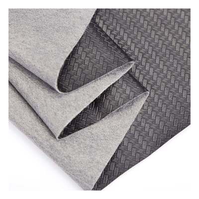 Spot PVC Schrägwebmuster Handtaschen Polsterung Verpackung Geldbörse Box Schuhe Notizbuch Kunstleder Stoff