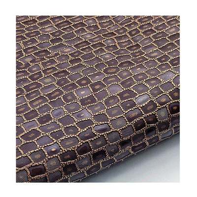 Großhandel PVC Perlglanz Steinmaserung Muster Künstliches Kunstleder Verpackung Geldbörse Box Schuhe Notizbuch Kunstleder Stoff