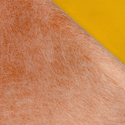 PVC R64 Getreide Synthetisches Leder Portemonnaie Schuhkasten Notizbuch Ledergewebe