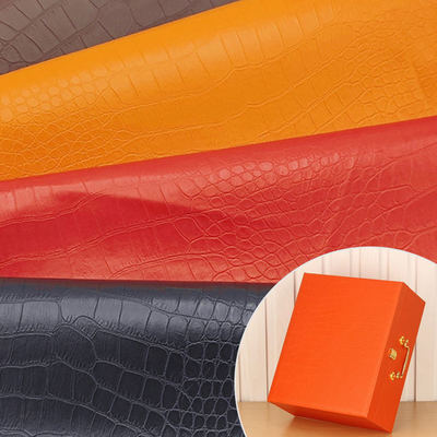 PVC Krokodilmaserung Kunstleder Geldbörsenhülle Schuhe Notizbuch Lederstoff
