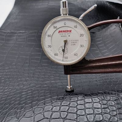 PVC Krokodilmaserung Kunstleder Geldbörsenhülle Schuhe Notizbuch Lederstoff