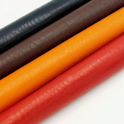 PVC Krokodilmaserung Kunstleder Geldbörsenhülle Schuhe Notizbuch Lederstoff