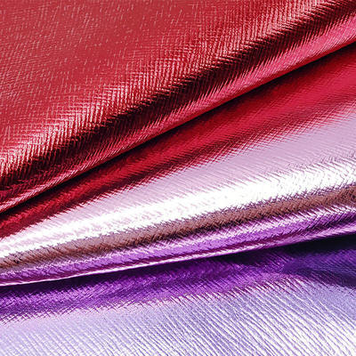 PVC-Metallfilm-Filter-Kreuzmuster-Kunstleder-Handtaschen-Geldbörsen-Etui-Schuhe-Notizbuch-Kunstleder-Gewebe