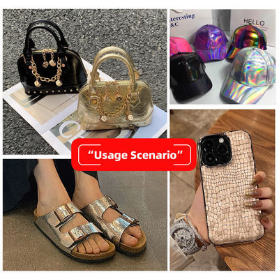 PVC Krokodilkorn Synthetisches Leder Gewebe Aufstrichen Wasserdicht Strecken für Brieftaschen Schuhe Notebook Sofa Tasche Möbel Verwendung