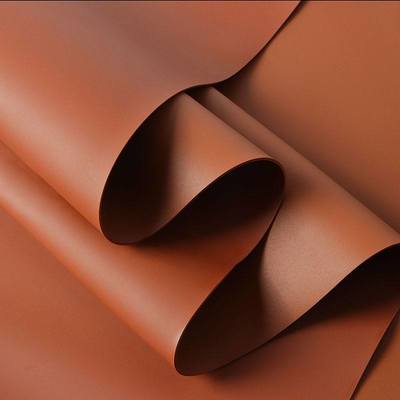 Semi PU 1,3 mm Schleifen Sandkorn Synthetisches Leder Brieftasche Schuhkasten Notizbuch Tischmatte Ledergewebe