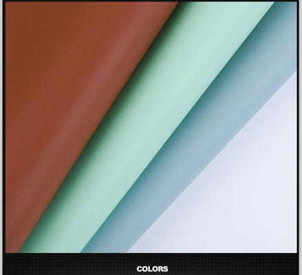 Semi PU 1,3 mm Schleifen Sandkorn Synthetisches Leder Brieftasche Schuhkasten Notizbuch Tischmatte Ledergewebe