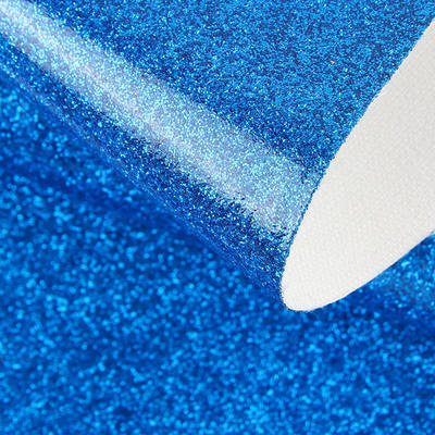 PU-Beschichtet Film Glitter Stoff für Schuhe Bogenkünste Falsches Leder Synthetisches Leder Wasserdichtes Strecken für Sofa Auskleidung Außen