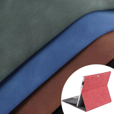 PU Zweifarbiges, mattiertes Schafsleder-Nubuk-Kunstleder, Taschen, Schuhe, Geldbörsen, Dekoration, Notizbücher, Etui, Kunstleder