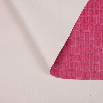 Hochglanz PVC Bambusmuster Maserung Kunstleder Dekor Schuhe Taschen Box Kunstleder Stoff