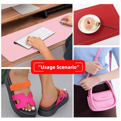 Imitat Mikrofaser PU 5kg Schälfestigkeit Synthetisches Leder für Schuhe Tasche Gürtel Sofa Mittens Fälschledergewebe