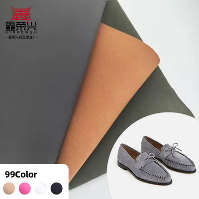 ECO Imitation Suede Mikrofiber PU Auskleidung Synthetisches Leder für Schuhe Tasche Gürtel Mittenscheiben Falsches Ledergewebe