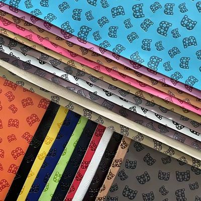 PU-Vinyl-Modestoff mit Farbwechsel und Prägung für Schuhe, Taschen, Tischsets und Kunstleder