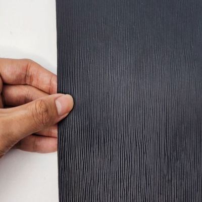 0.9mm Thickness 140cm Width PVC Leather with Knitted Backing for Bags and Furniture