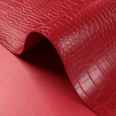 1.8mm starkes PVC-Leder mit Krokodilprägung, abriebfest und wasserabweisend für Taschen und Schuhe