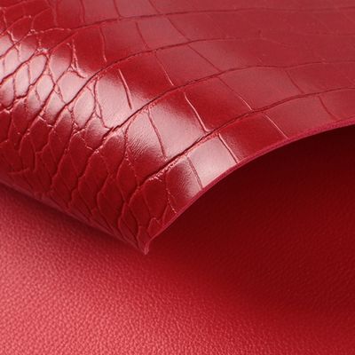 1.8mm starkes PVC-Leder mit Krokodilprägung, abriebfest und wasserabweisend für Taschen und Schuhe