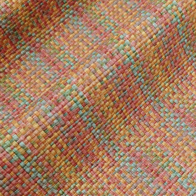 0,8 mm Dicke, 137 cm Breite PVC-Leder Kunstleder Stoff mit Grasmatten-Druck in 5 Farben