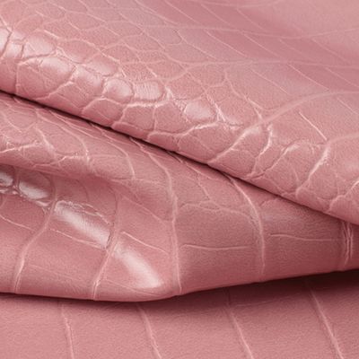 PVC-Leder Falschledergewebe mit Tiermuster 137cm Breite und doppelt gebürsteter Rückseite