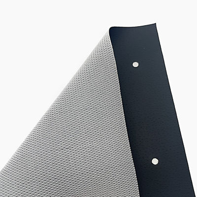 PVC-Leder Kunstleder Stoff mit 7 Farben auf Lager, 50 Yards MOQ und 100.000 Meter Produktionskapazität