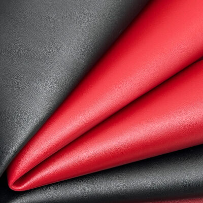 PVC Lammkorn Doppelfläche Synthetisches künstliches Leder Dehnbares wasserdichtes Material für Tasche Tischmatte Gürtel Dekorieren Fälschungen