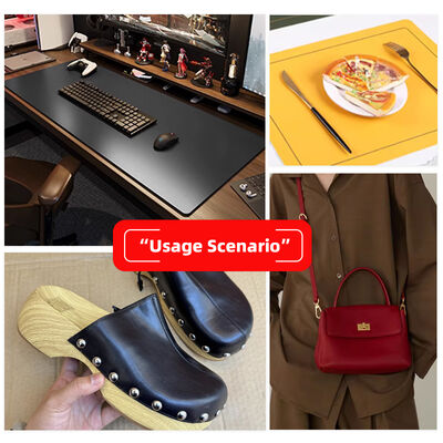 PVC Lammkorn Doppelfläche Synthetisches künstliches Leder Dehnbares wasserdichtes Material für Tasche Tischmatte Gürtel Dekorieren Fälschungen