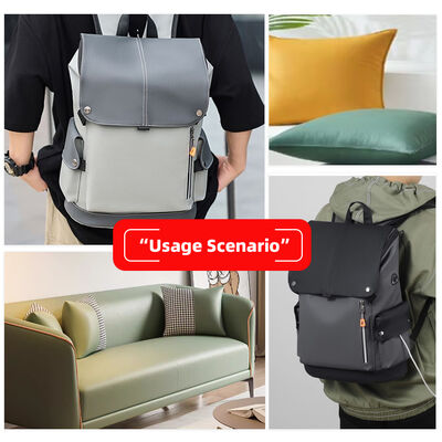 160cm breites PVC synthetisches Falsches Leder Feinstaubkorn Prägte Streckpolsterung für Sofa Schuhe Autositzstuhl Deckel