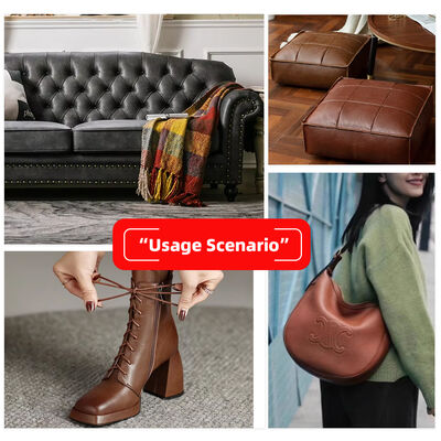 Mikrofiber PU Retro Style R64 Falsches Leder Gewebe Ölwachs Vinyl Handwerk Sofa Stuhl Gürtel Wasserdichte Strecke für Taschen