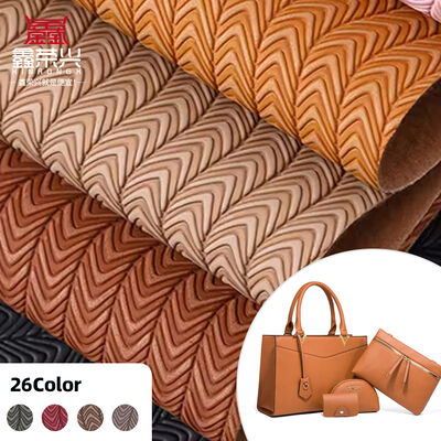 PVC Neue Mode Geprägte Stil Fluss Korn Kunstleder für Tasche Schuhe Sofa Auto Brieftasche Dekorieren Gürtel Kunstleder Stoff