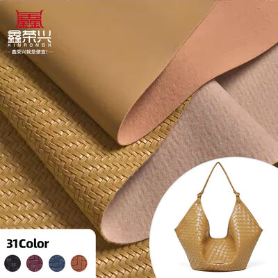 Synthetische PVC Kunstledergewebe Prägung gewebtes Muster Strecken wasserdicht Möbel Handwerk Sofa Stuhl Autositz Tasche Dekor