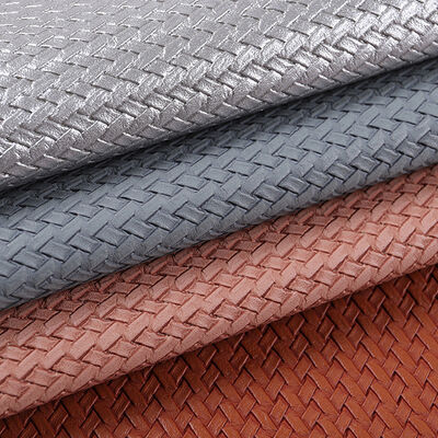 PVC Kleines gewebtes Muster Kunstleder für Taschen, Verpackungsboxen, Sofas, Stühle, Gürtel, Kunstleder-Stoffmaterialien