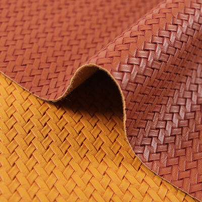 PVC Kleines gewebtes Muster Kunstleder für Taschen, Verpackungsboxen, Sofas, Stühle, Gürtel, Kunstleder-Stoffmaterialien