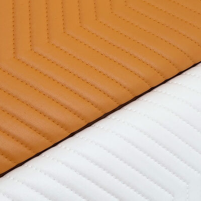 1,8 mm dickes PVC-Stickerei-geprägtes Streifenmuster Kunstleder wasserdichte Tasche Tischmatte Schuhe Geldbörse Dekor Gürtel Sofa