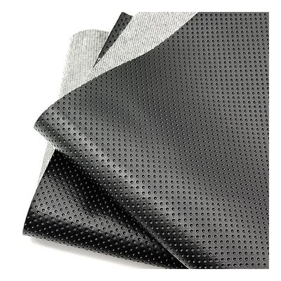 Wear Resisting Pvc Punched Leather Artificial Synthetic Leather Luggage Bag Chair Sofa Leather Fabric