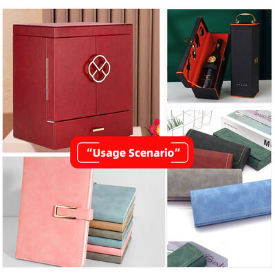 Crazy Horse Grain PVC Druck synthetisches Leder für Dekorations-Notebook Tischmatte Telefon Shell Falsches Leder Gewebe.