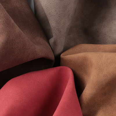 PU Frosted Yangbuck Nubuk-Korn Kunstleder für Taschen, Schuhe, Geldbörsen, Dekoration, Notizbücher, Hüllen, Kunstleder