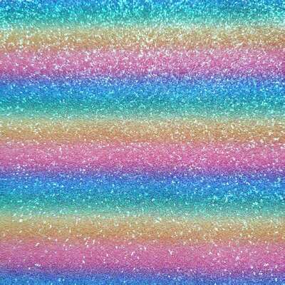 Regenbogen-Glitzer-Karomuster aus PVC-Kunstleder für Taschen, Schuhe und Kunsthandwerk