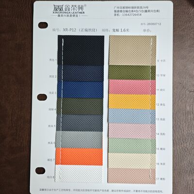 Gewebe Textur Kunstleder-PVC-Rolle mit Mesh-Gewebe-Hintergrund für Taschen Geldbörsen Möbel