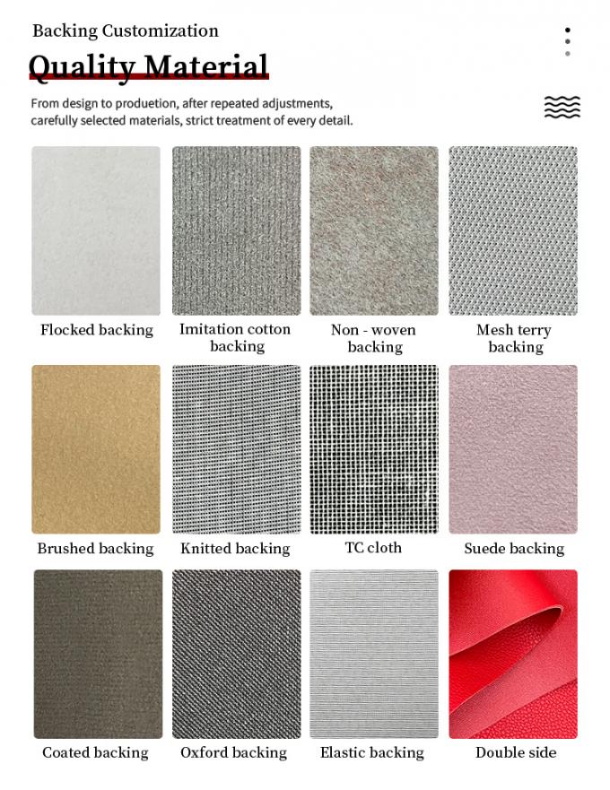 Elastic PU Carbon Fiber Synthetic Leather Faux Leather for Clothing Bags Phone Shell Sleeve Box Faux Leather Fabric 2