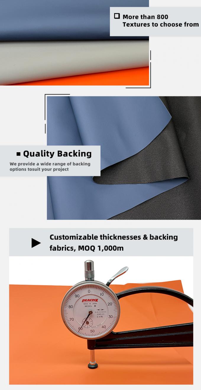 160cm PVC Kunstleder Material Glatt Matt Strukturiert Geprägt Dehnbar für Sofa Schuhe Autositz Polsterung Stuhl 5